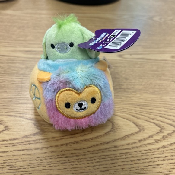 Squishmallows Other - Squishville Squishmallows Winston Pig & Rainbow Lion Mini Plush 2-Pack NWT